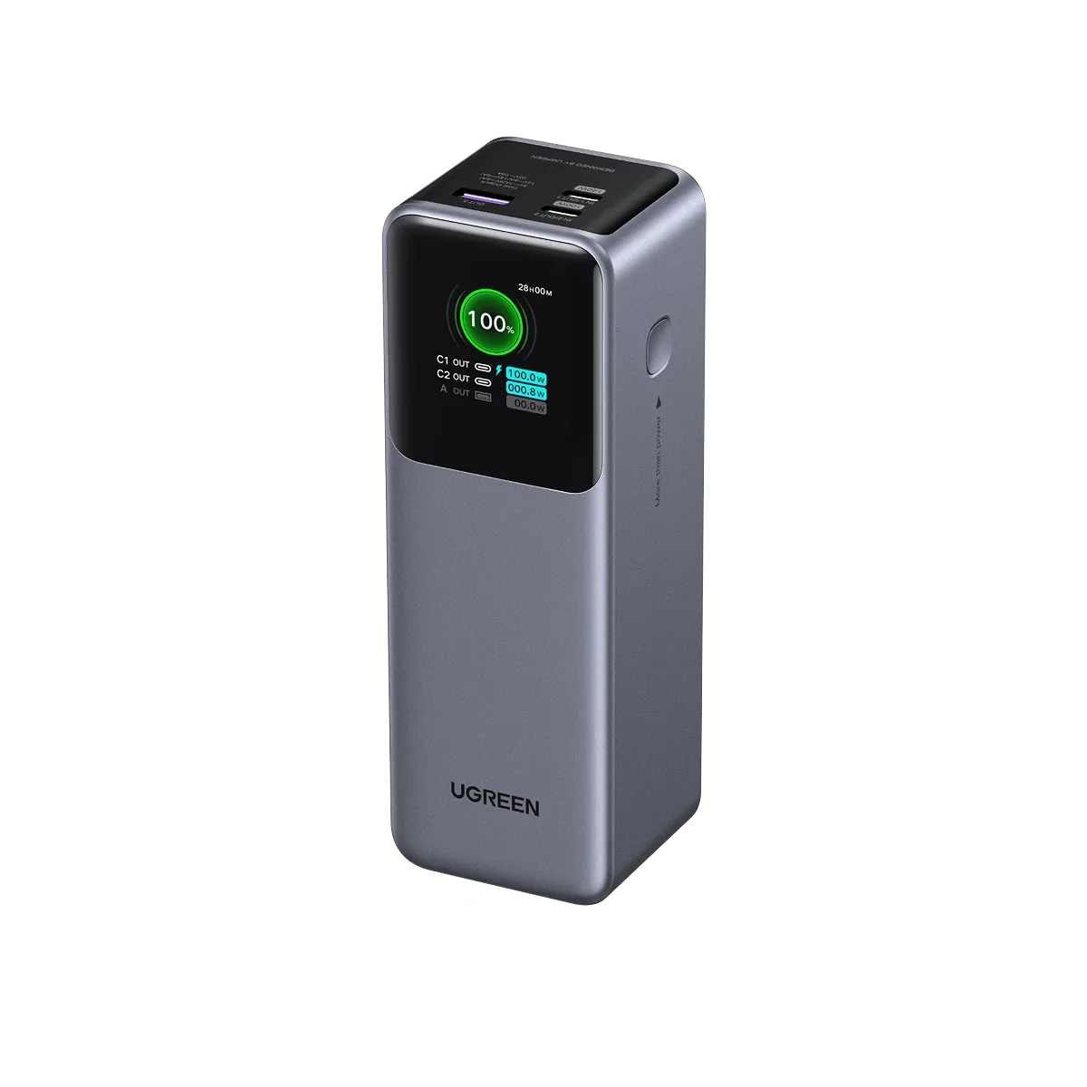 UGREEN Nexode Power Bank 25000mAh 200W with Smart Digital Display