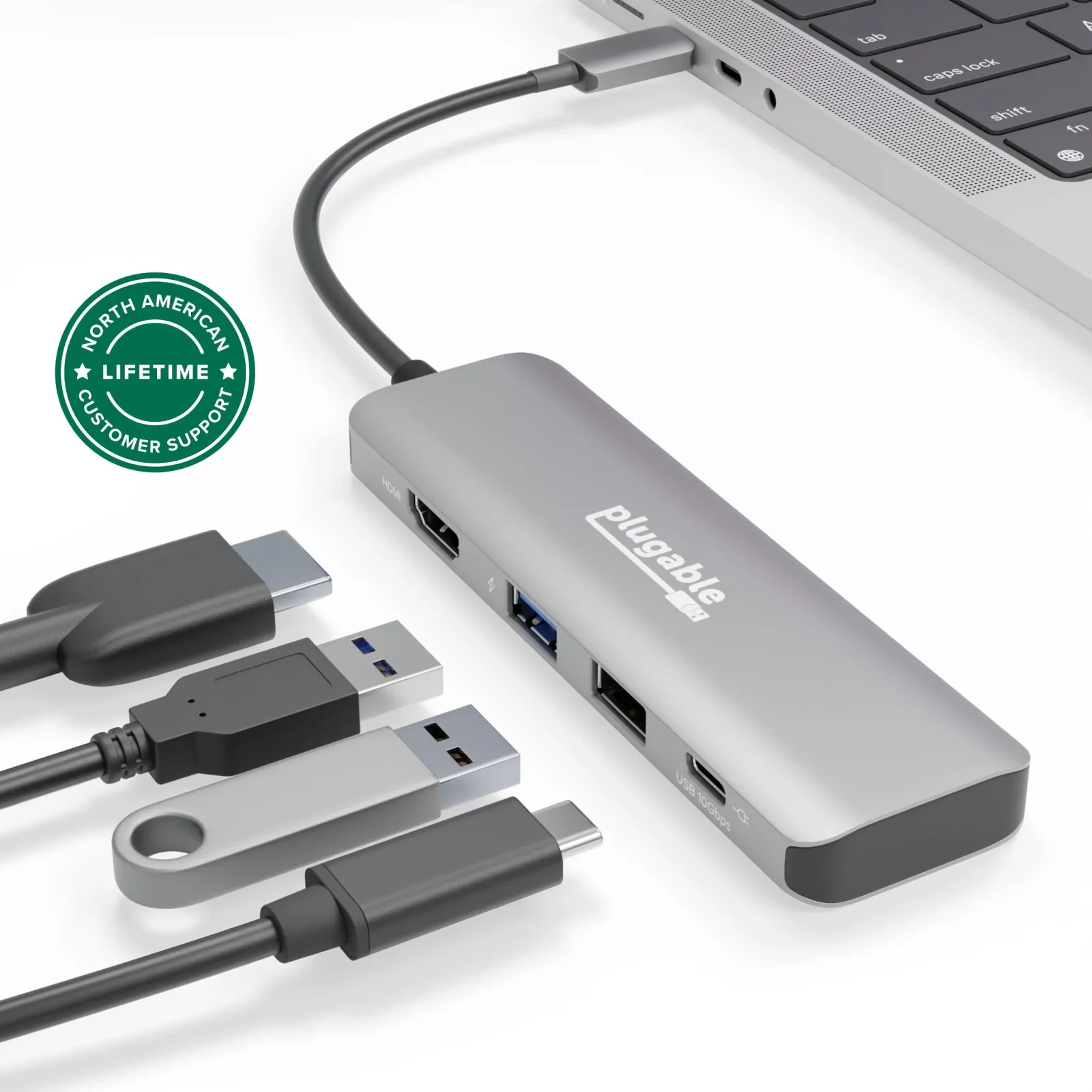 Plugable USBC-4IN1